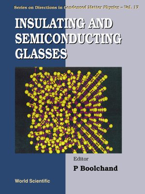 cover image of Insulating and Semiconducting Glasses